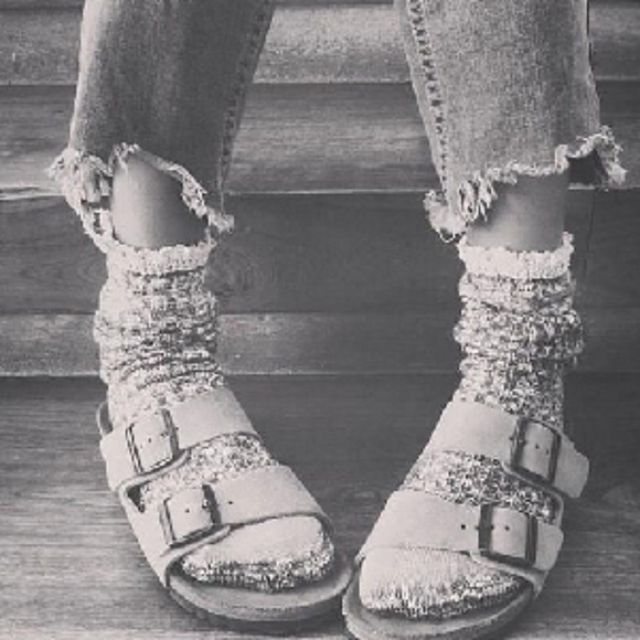 birkenstock slub socks
